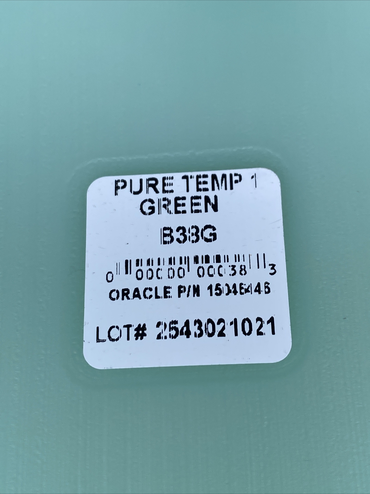 1-Piece Sonoco Thermosafe B38G PureTemp Phase Change Materials PCM Panel New
