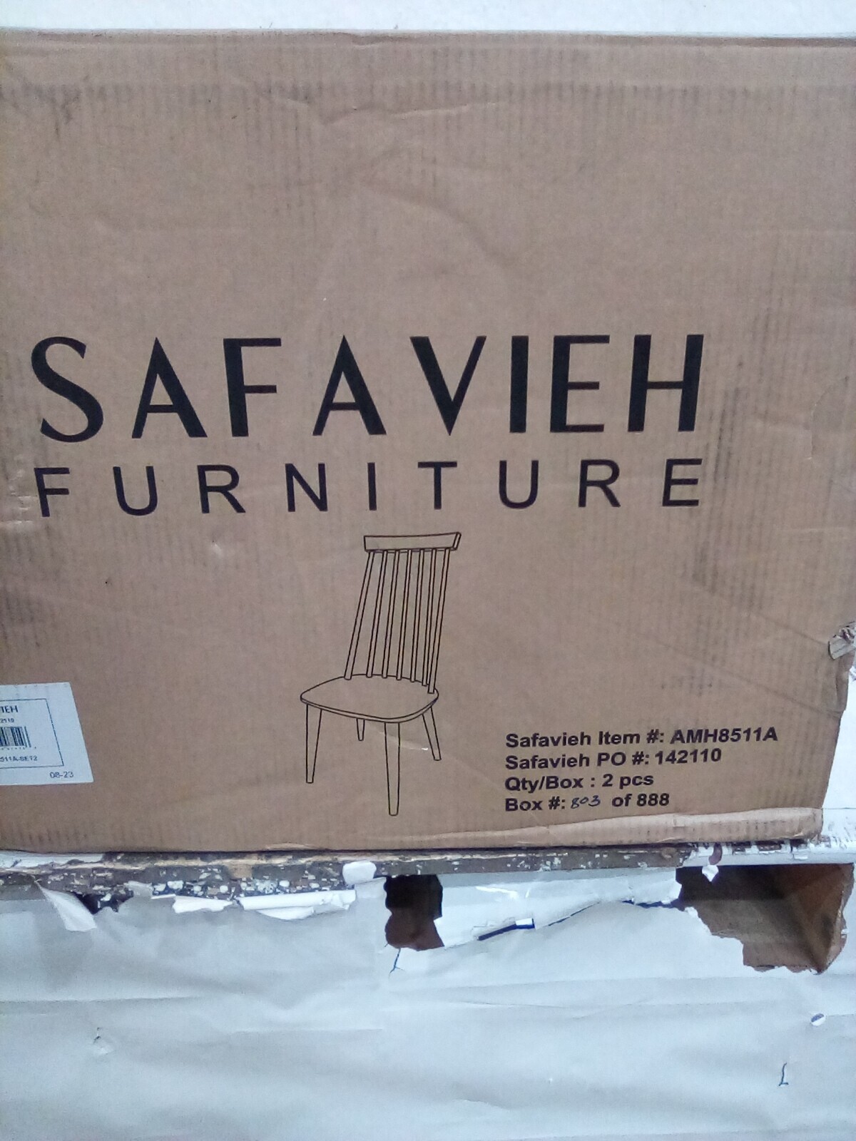 Safavieh BURRIS SIDE CHAIR, Reduced Price 2172729917 AMH8511A