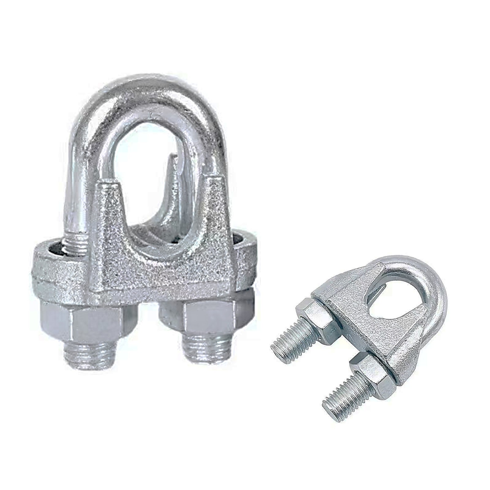 5/16" (8 mm) Wire Rope Clip/Clamp (0 Clips) by ContractorsX