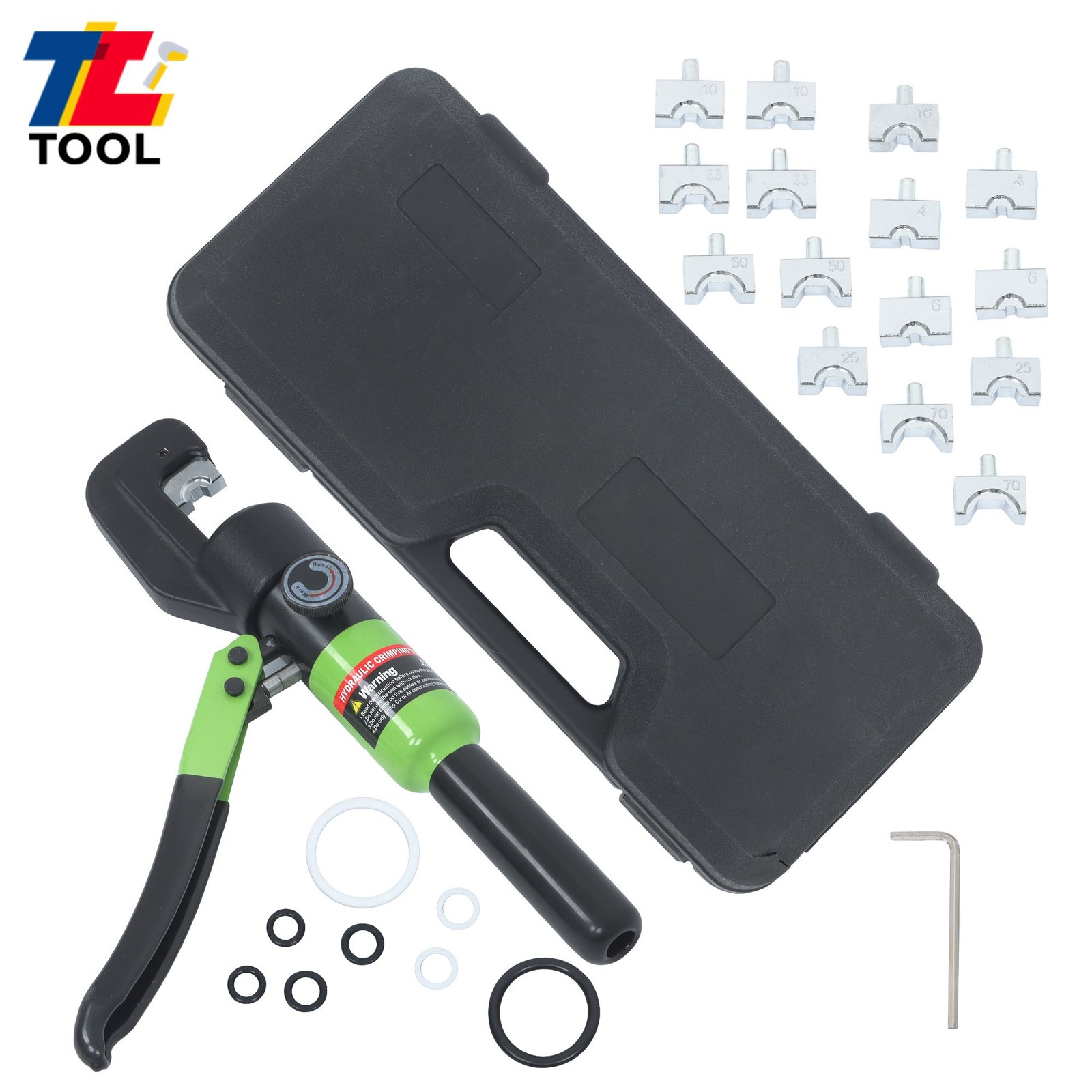 YQK-70 6 Mt Hydraulic Wire Battery Cable Lug Terminal Crimper Crimping Tool