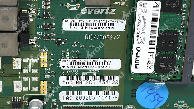 Evertz 7867VIPX-32x2 3G/HD/SD Multi Image Display Processor Multiviewer XLINK