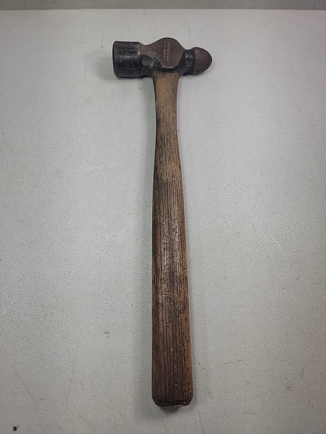 VINTAGE TRUE TEMPER NO 1224 BALL PEEN HAMMER 32OZ W/ 15" HANDLE