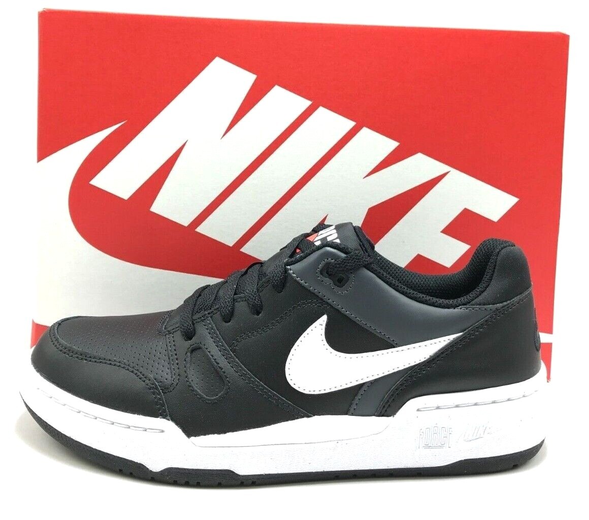 *NEW* MEN Nike Full Force Low Sneakers BLACK / WHITE (FB1362 001) 👍