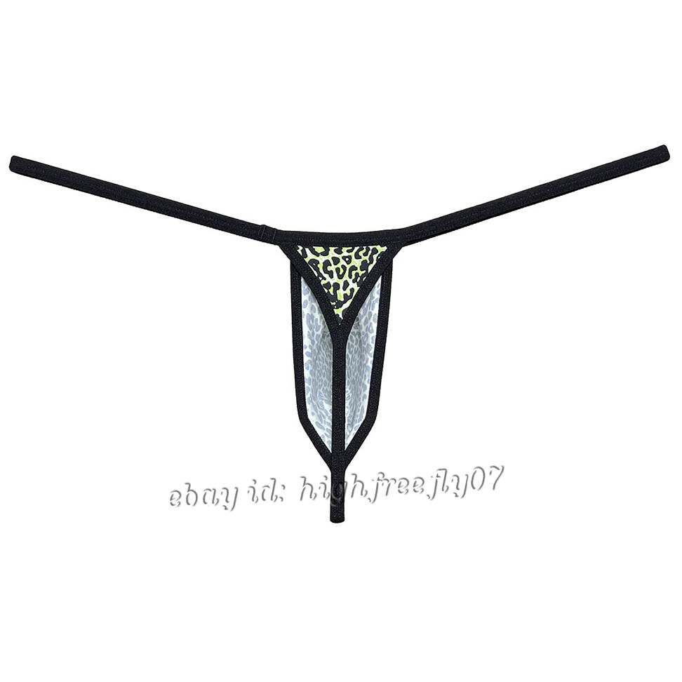 Men's G-String Stretch Underwear Hipster Guy Bulge Pouch Minimum Coverage T-Back