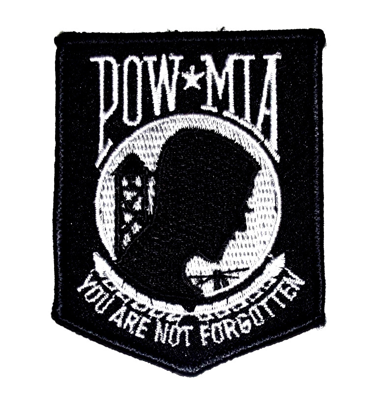 POW-MIA – YOU ARE NOT FORGOTTEN - Police Patch 3.25” 3D