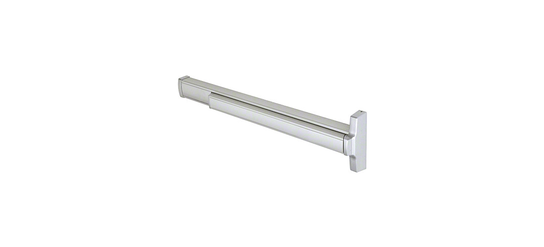 Jackson Concealed Vertical Rod Exit Device 36" RHR Aluminum Push Bar