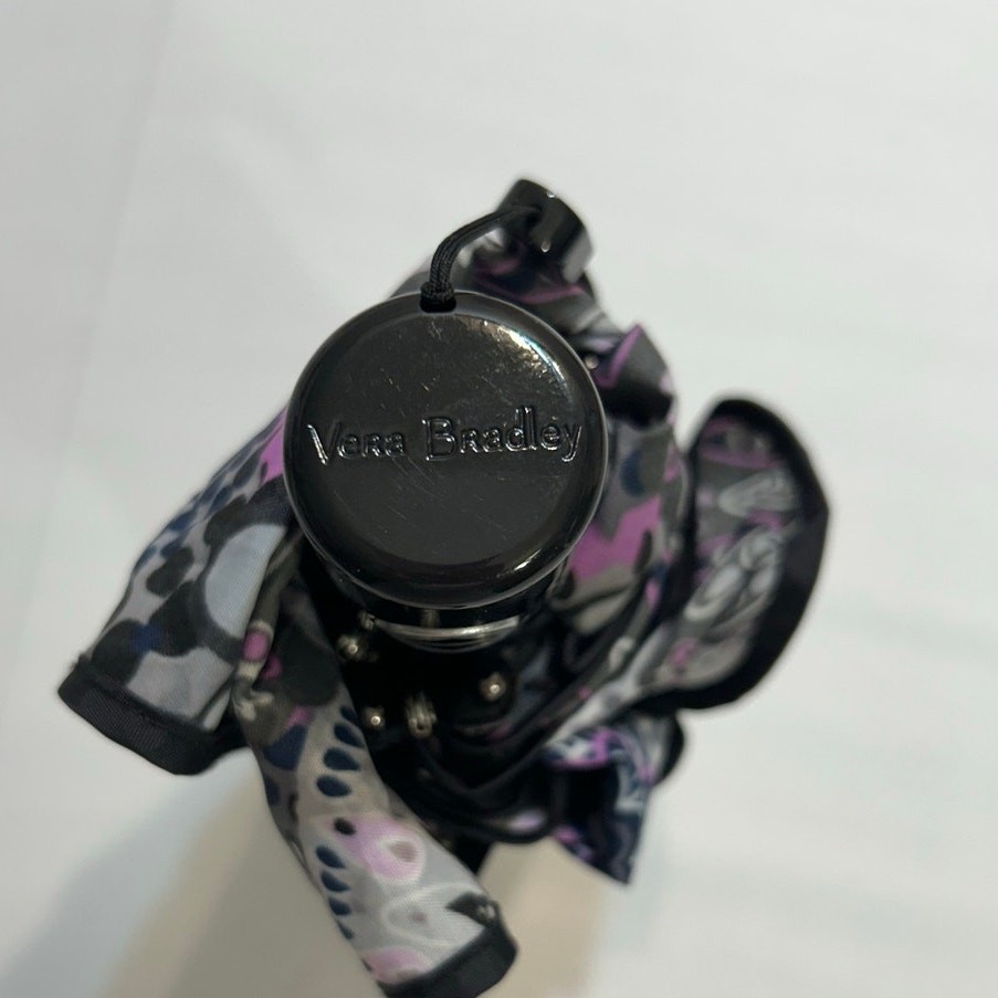 Vera Bradley Mini Umbrella Mimosa Medallion Pattern Automatic Button
