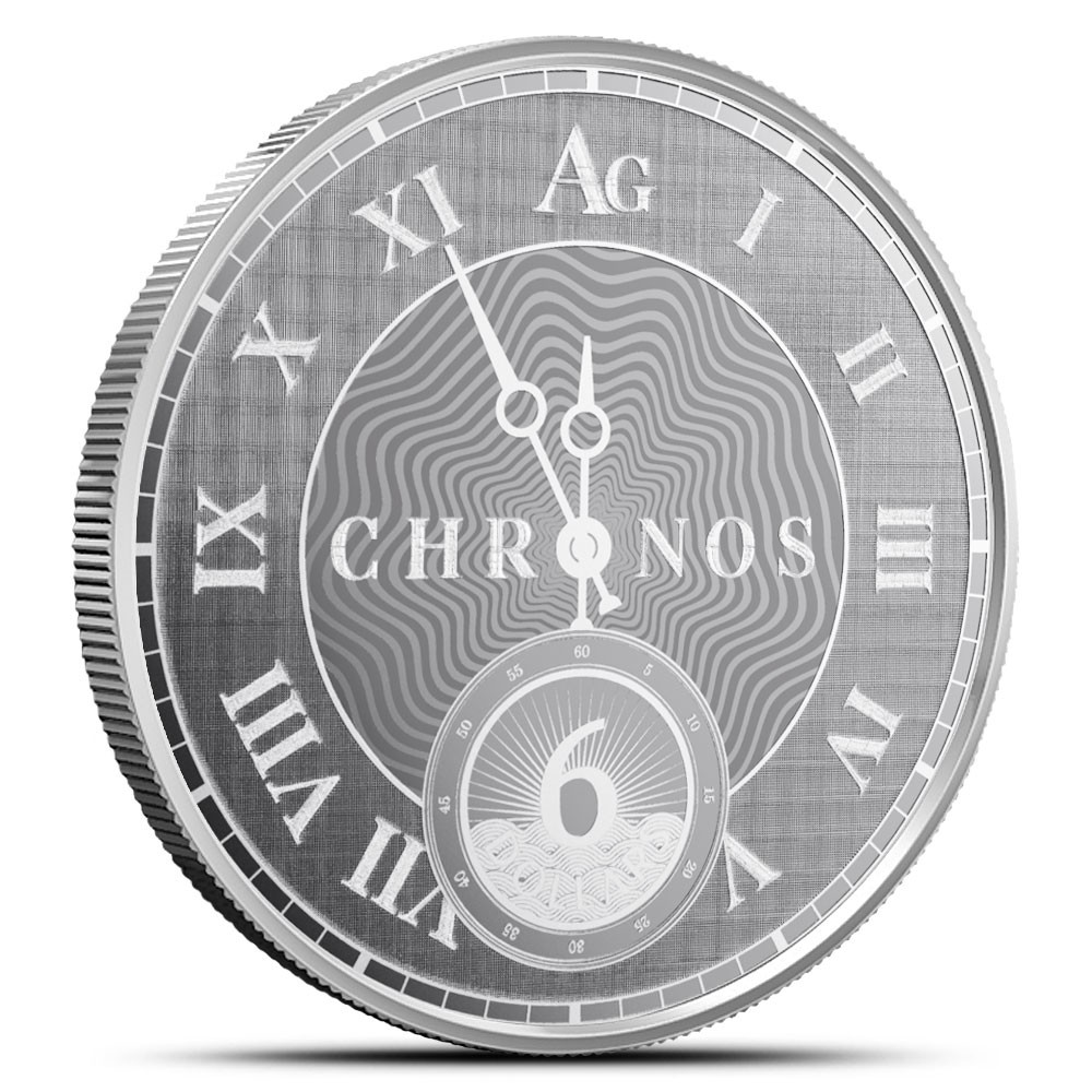 2024 1 oz Tokelau Chronos Silver Coin (BU)