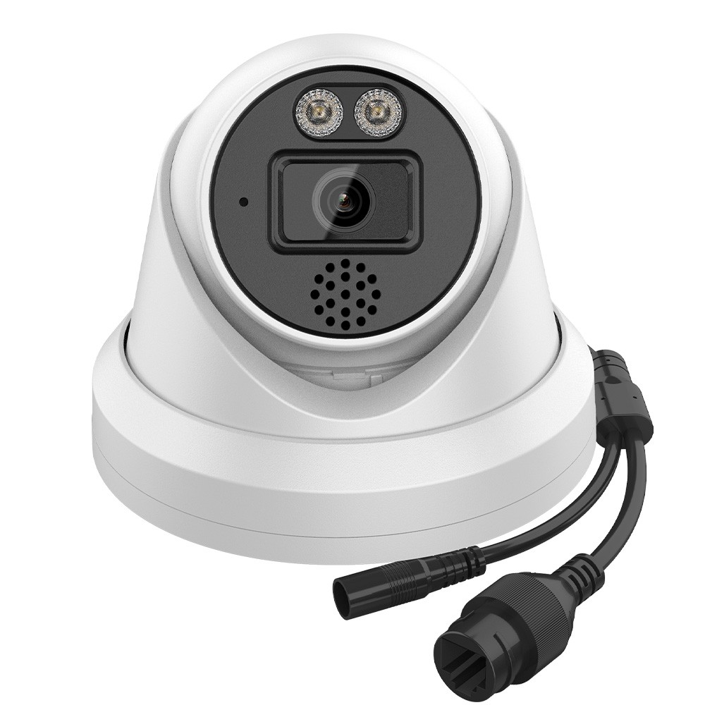 Vikylin 4K 8MP PoE Full Color Night Vision IP Camera Outdoor Metal 2 way Audio