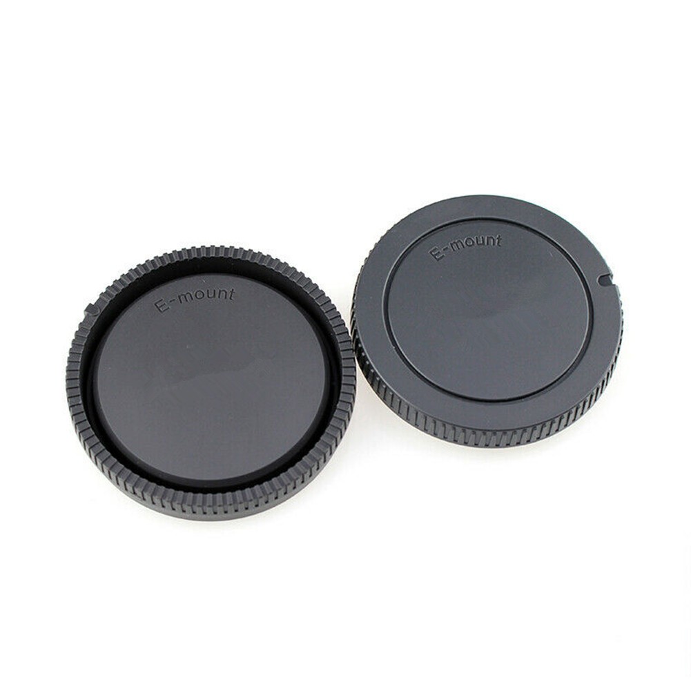 Camera Body Front+Rear Lens Cap Cover For Sony A6300 A6000 A6400 A7R2 A7M3 ILDC