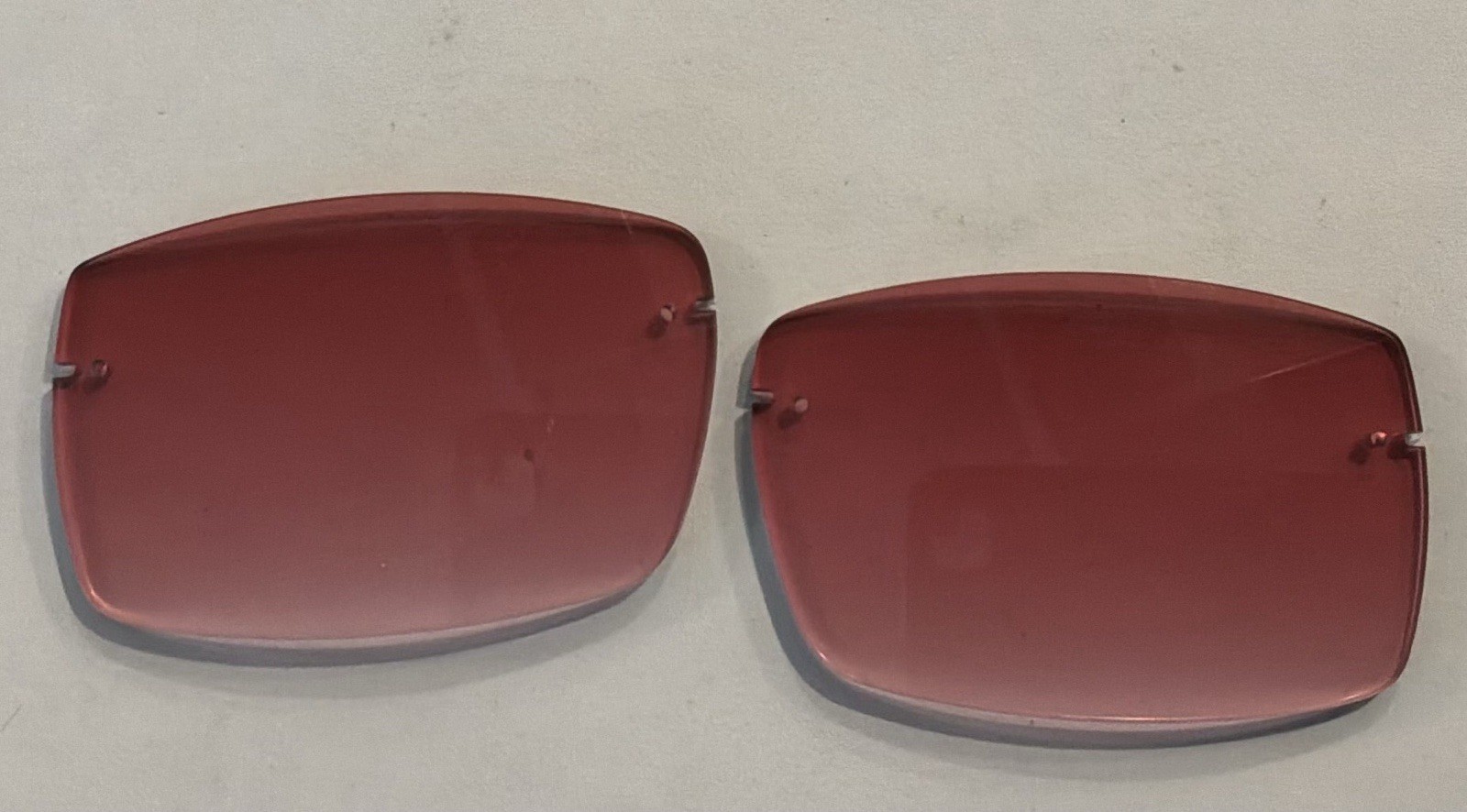 Rose Wine Pink Replacement Lens For Cartier Frames. 37mm X 57mm. Lens Only