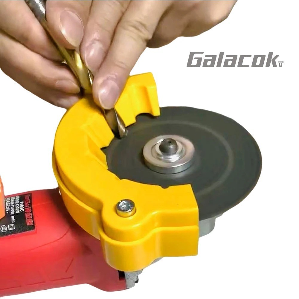 2pcs 6-in-1 Drill Bit Sharpener: Multi-Spec Grinding Tool for Polishing & Repair