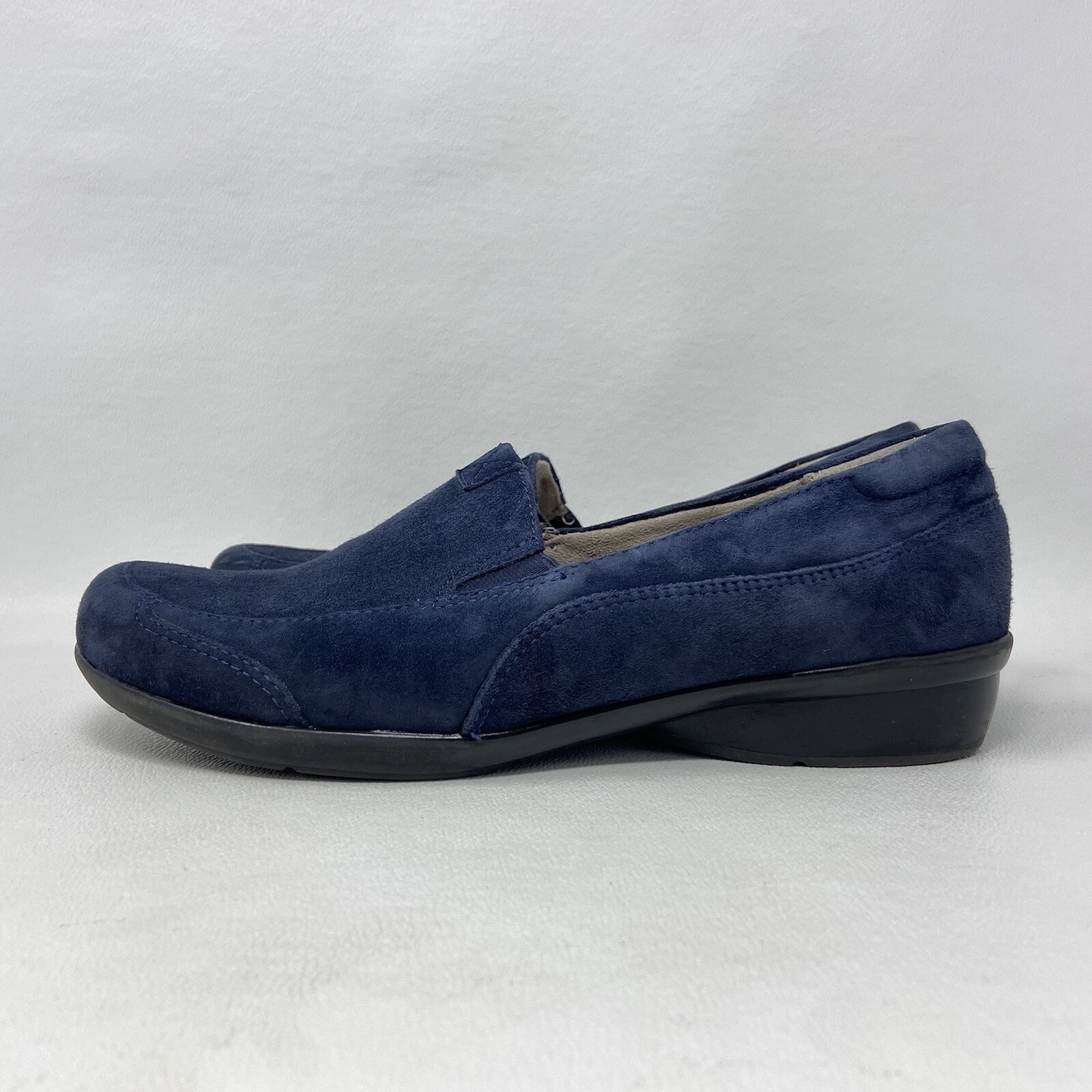 Naturalizer Channing Suede Slip On Loafers, Women's Size 7.5M, Navy