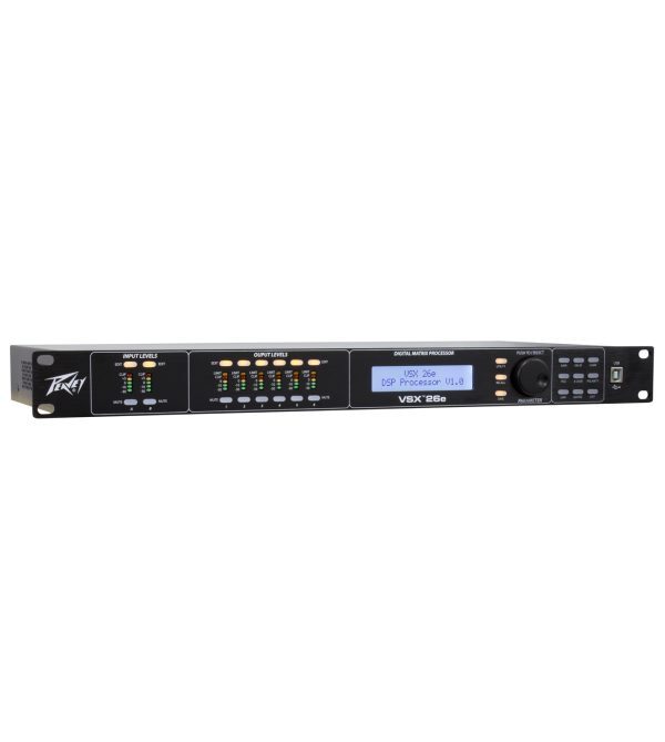 Peavey VSX 26E DSP Loudspeaker Management System Digital Speaker Processor