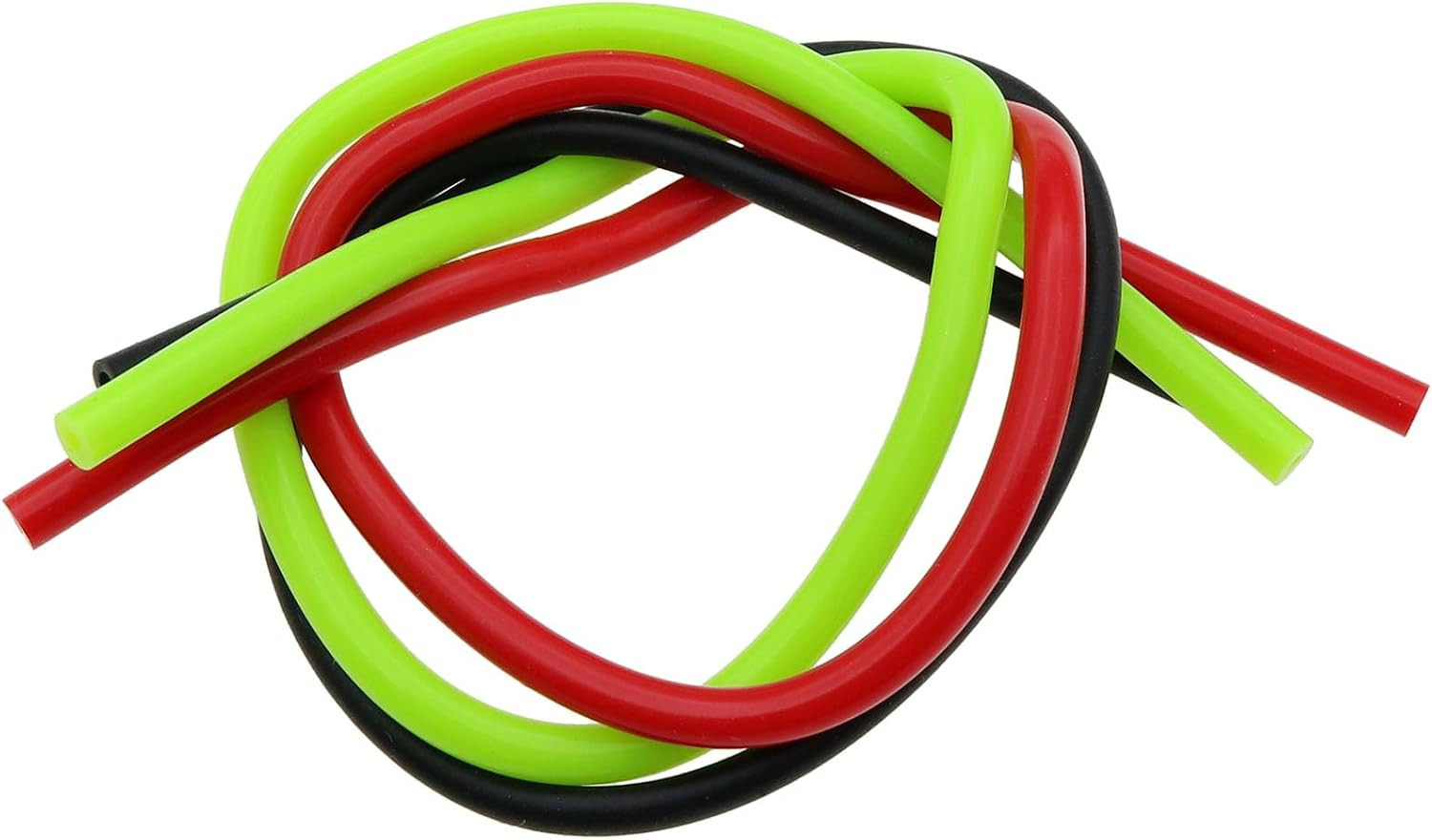 3-Piece Archery Peep Sight Set - 31cm/12Inch 31cm/12inch, Black, Red, Green