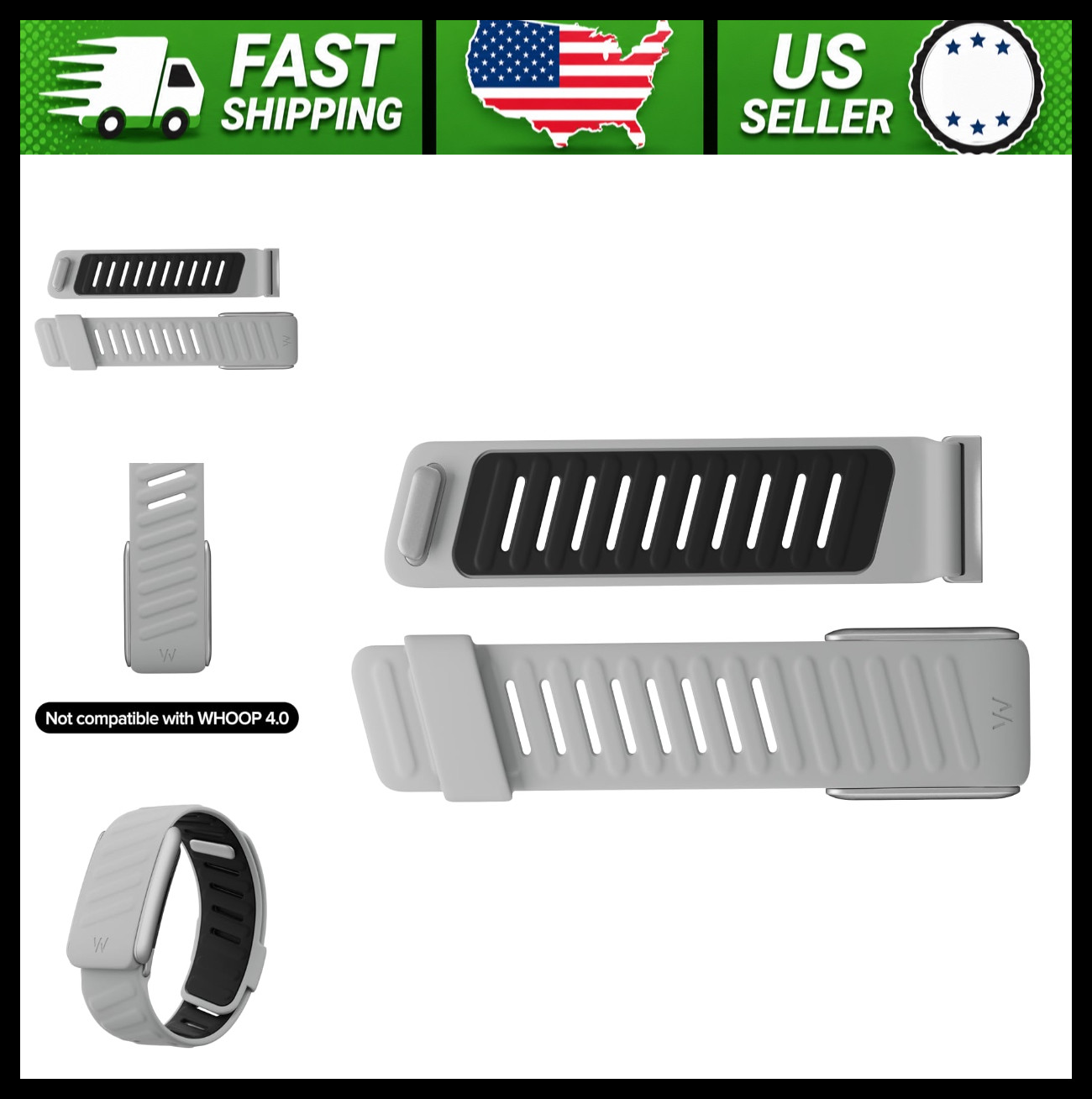 WHOOP SportFlex Waterproof Sweatproof Silicone Accessory for Wearable