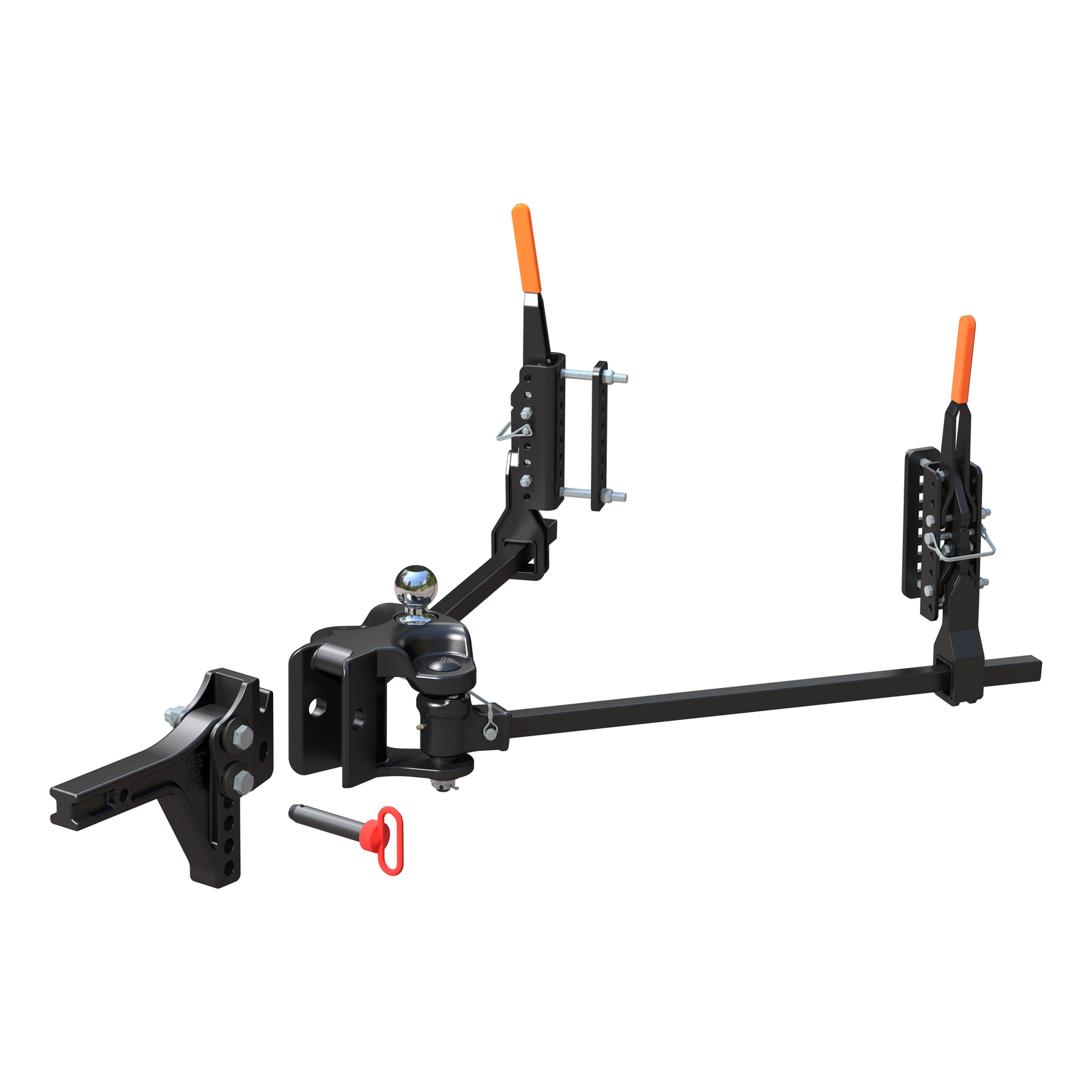 TruTrack 4P Trailer-Mounted Weight Distribution Hitch, 8-10K