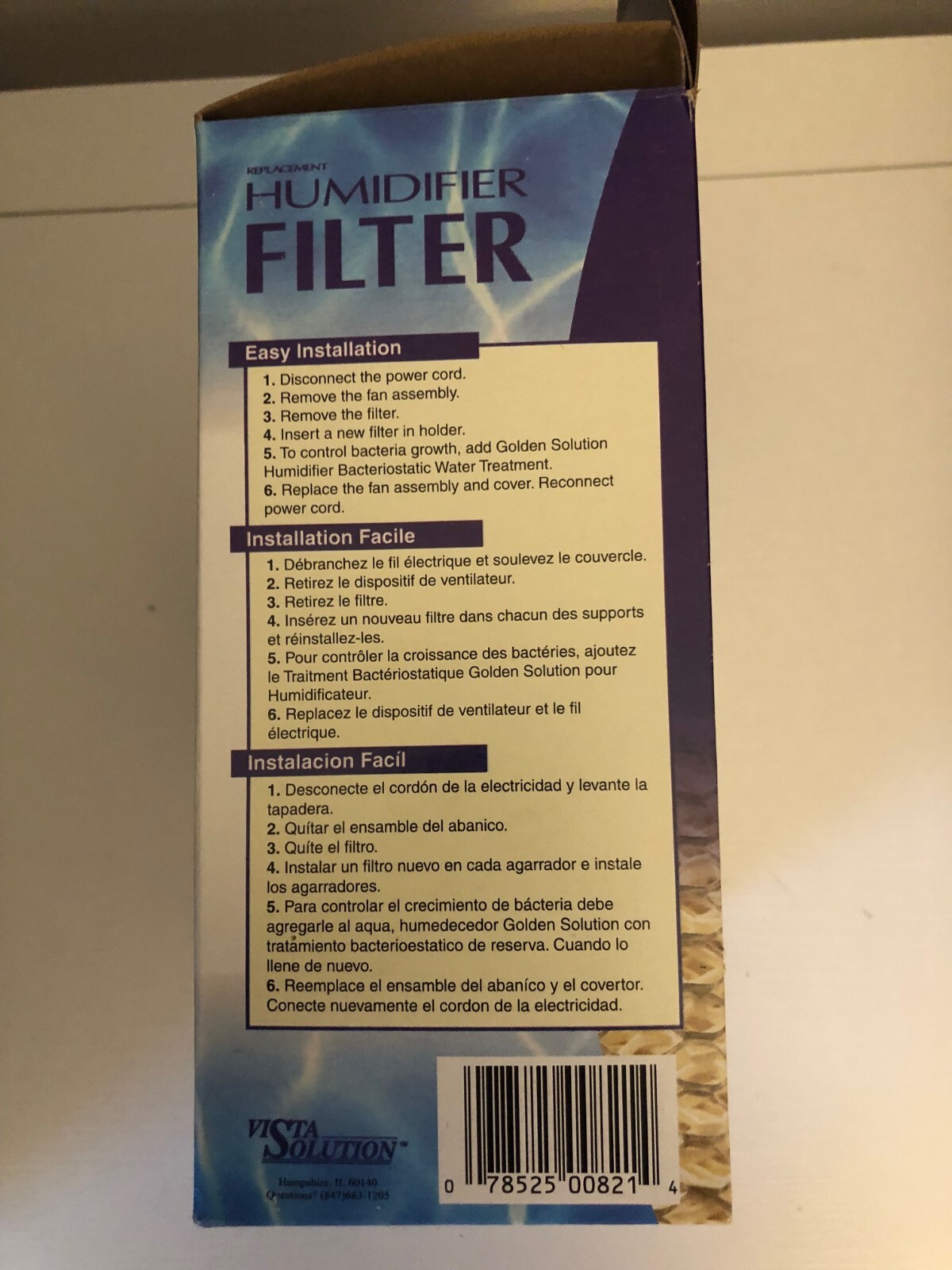 821 DU3 HUMIDIFIER WICK FILTER DURACRAFT KENMORE ARTIC STREAM 3 PACK