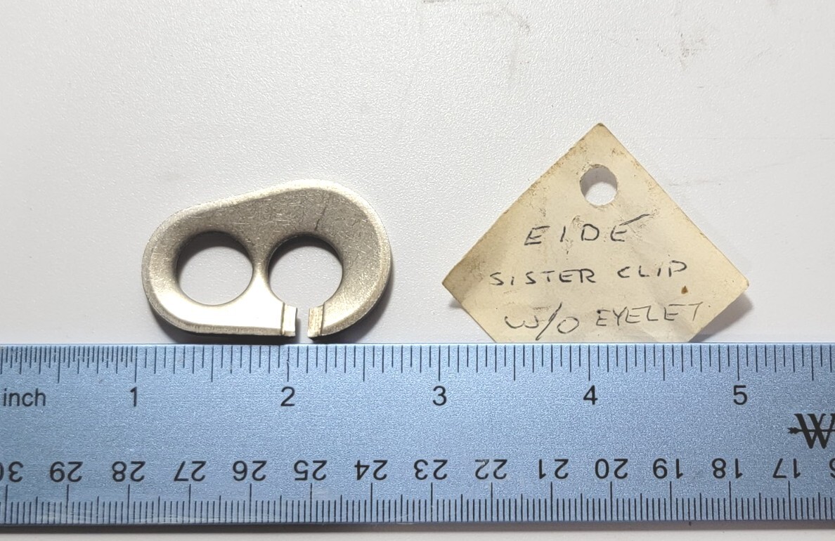 EDIE Sister C-Clip, With Out Eyelet, C Link LOT OF 3
