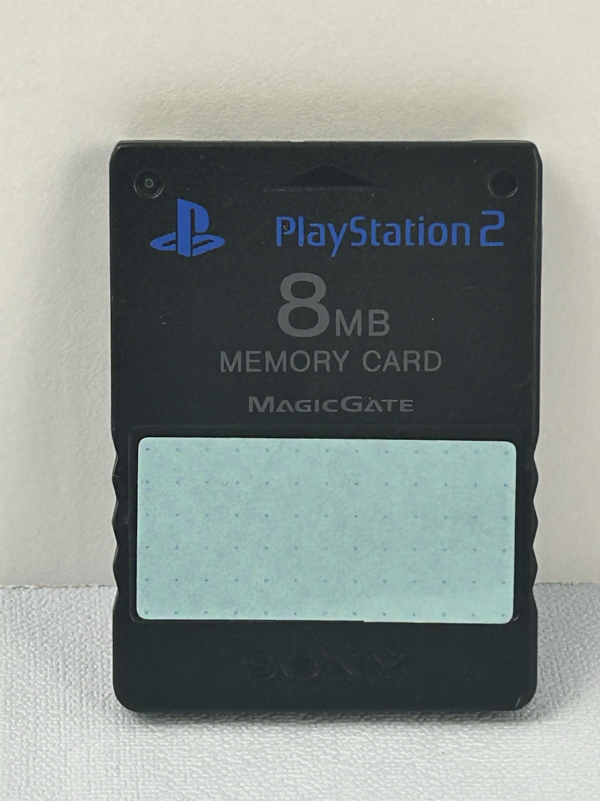 Sony PlayStation 2 PS2 8MB MagicGate Memory Card OEM Official Black Untested