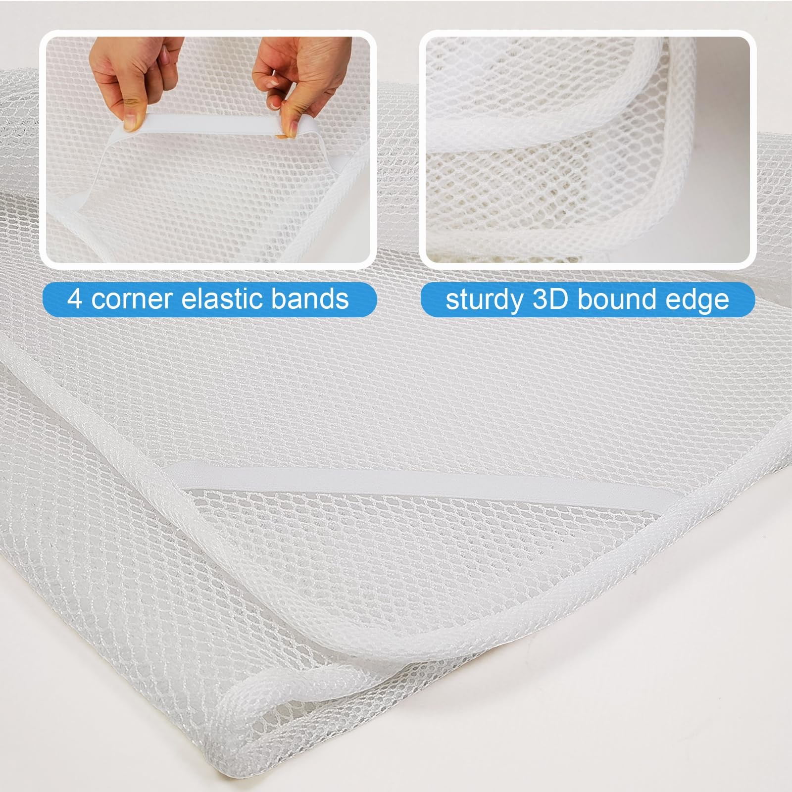 RV Mattress Underlay 3D Mesh Breathable Pad for Camper Motorhome Boat