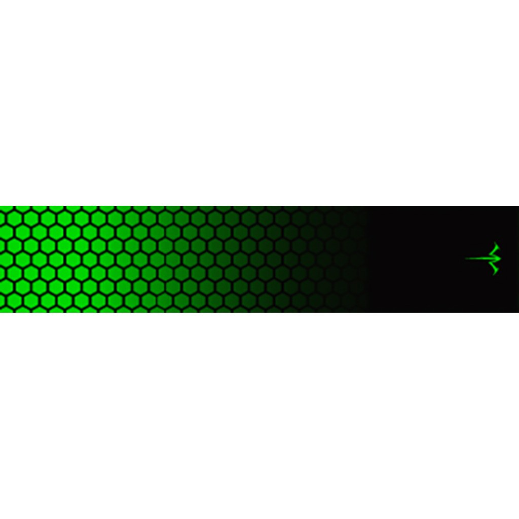 White Water Archery Honeycomb Fade Arrow Wraps Fade Lime Green  15 pk.