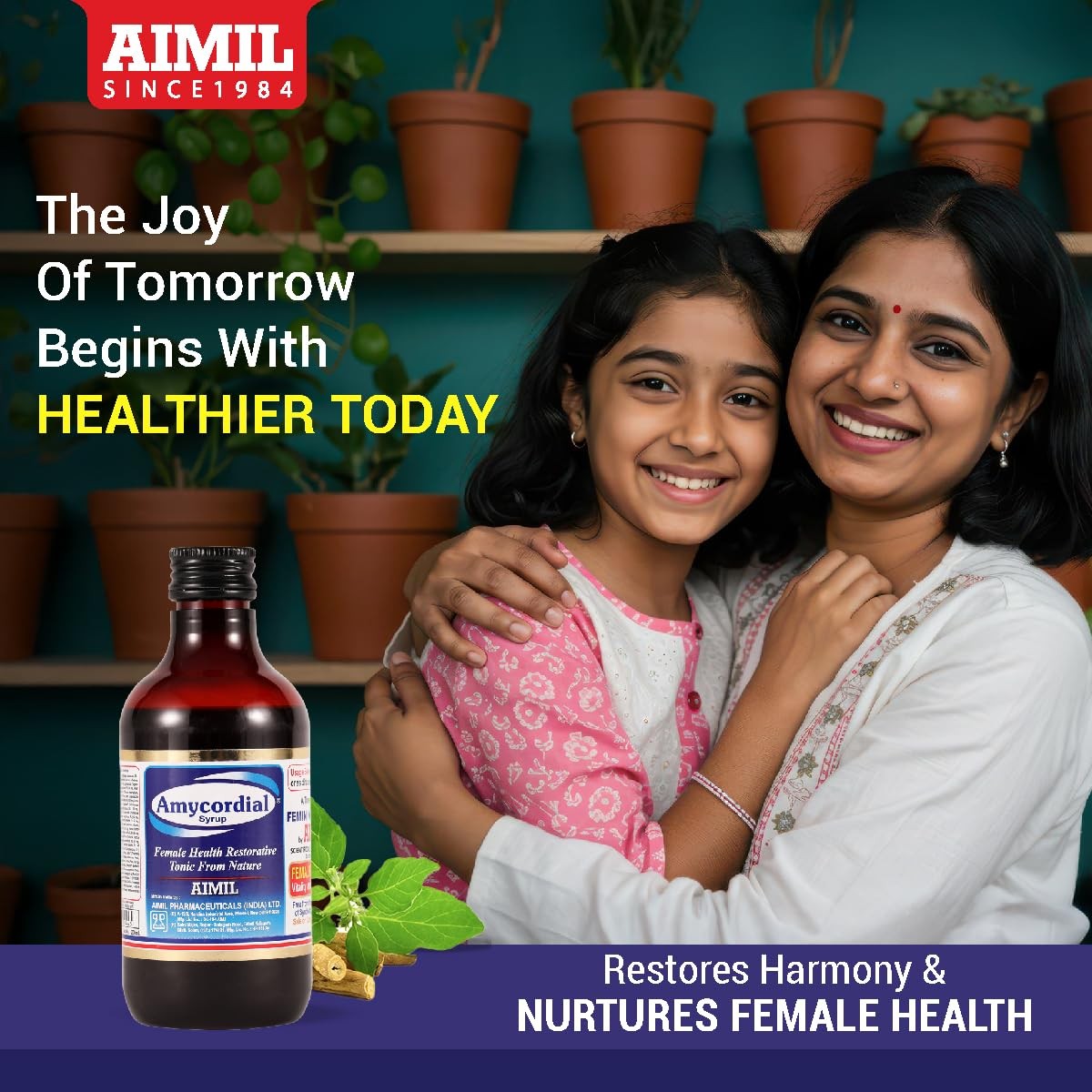 Aimil Amycordial Syrup 200 Ml