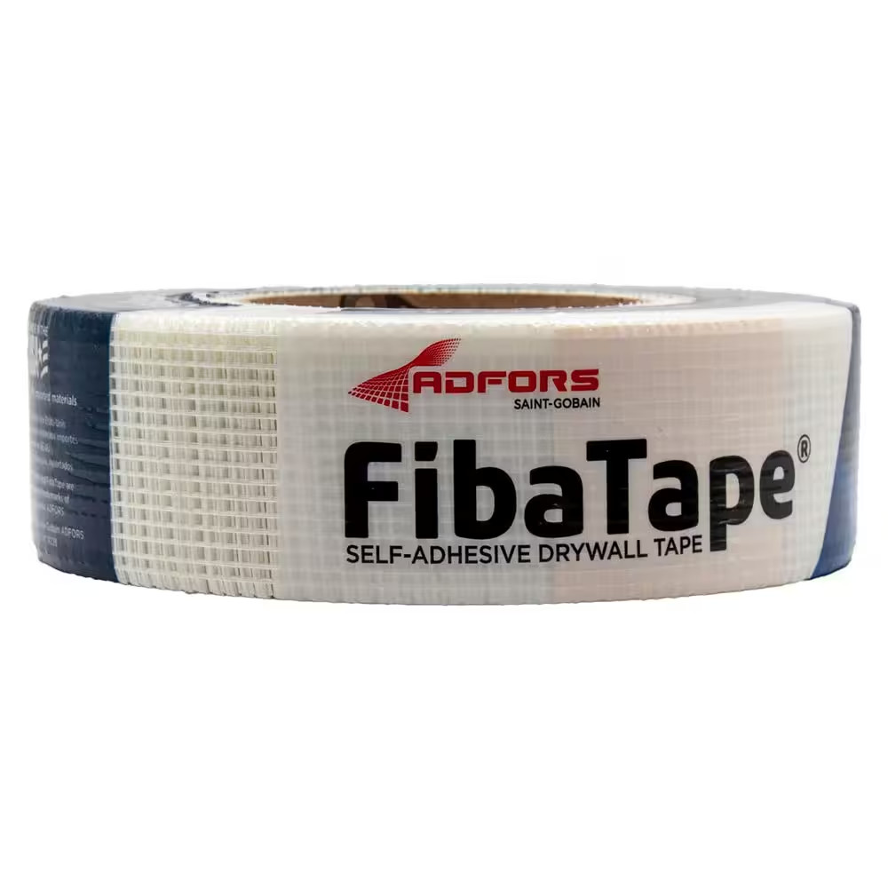 Fibatape Standard White 1-7/8 In. X 500 Ft. Self-Adhesive Mesh Drywall Joint Tap