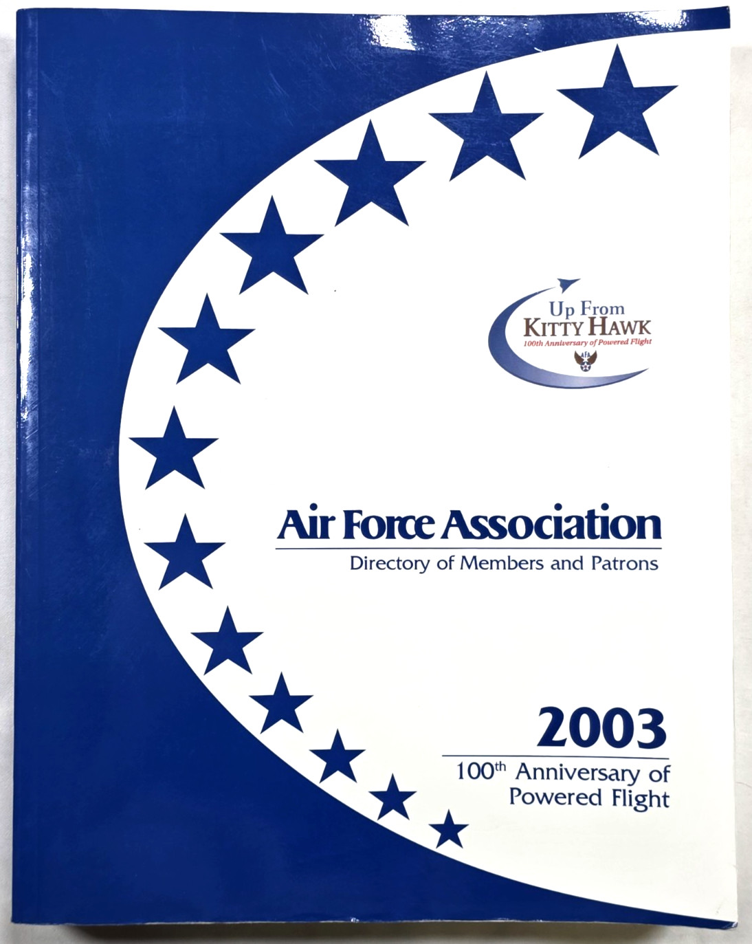 2003 Air Force Association Directory Members Patrons 100th Anniversary Flight