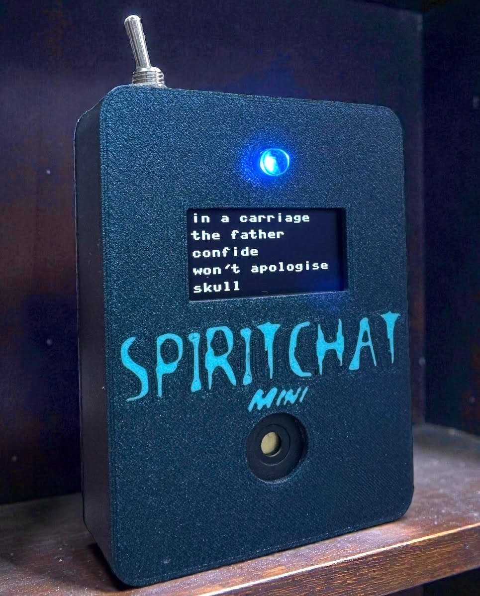 ITC Paranormal Spirit Chat Mini+ Communicating ghost alterative to Ovilus device