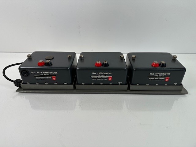 GENERAL RADIO 40DB Potentiometer TYPE 1521-P2