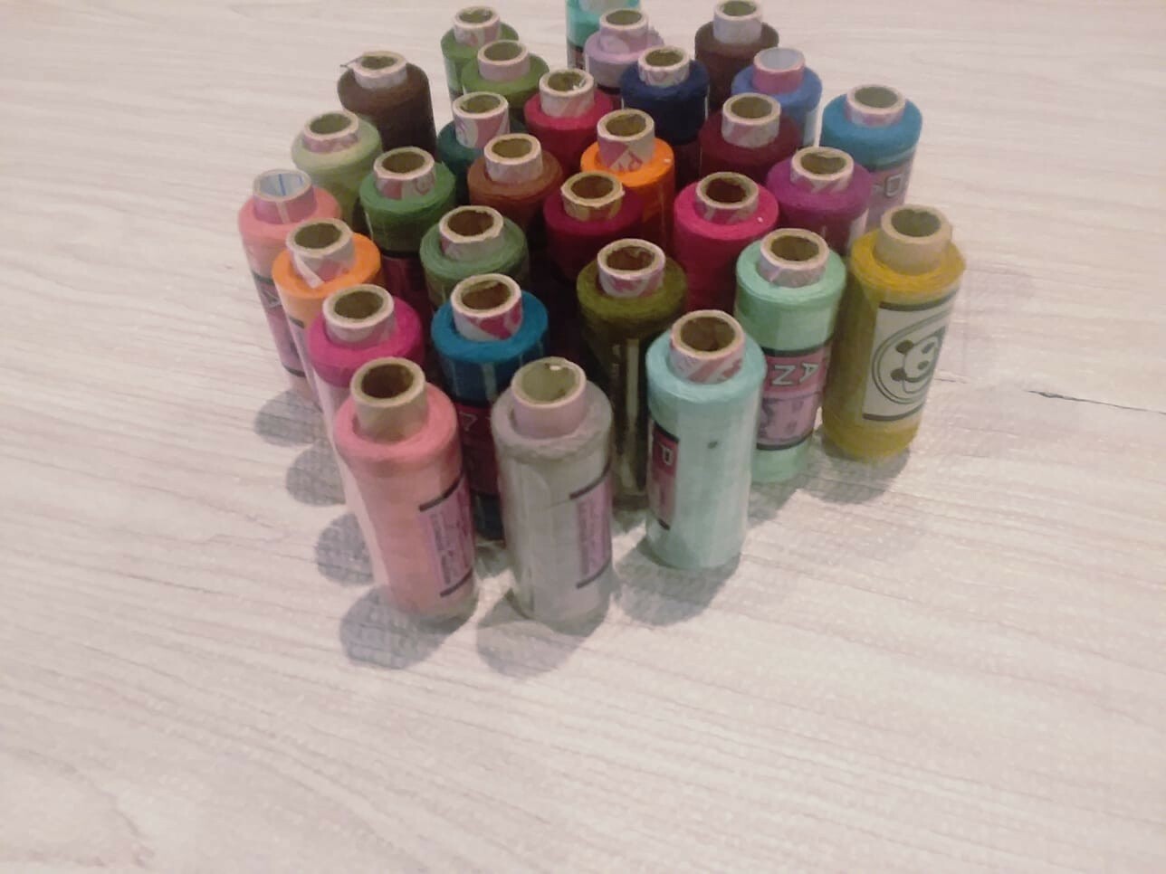 10 piece  Polyester Sewing Thread  Hand Stitching 200 Yard Each Spool