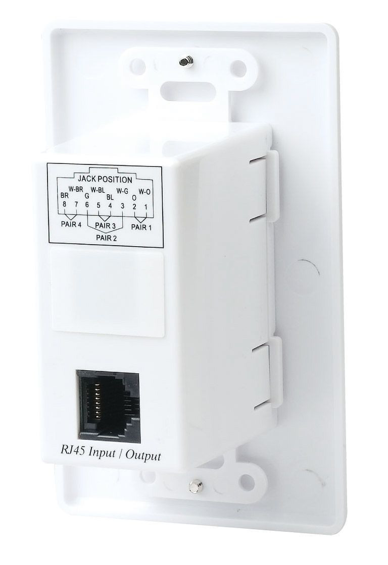 Wall Plate VGA Video Signal Extender Over One Cat5 Cable VW01