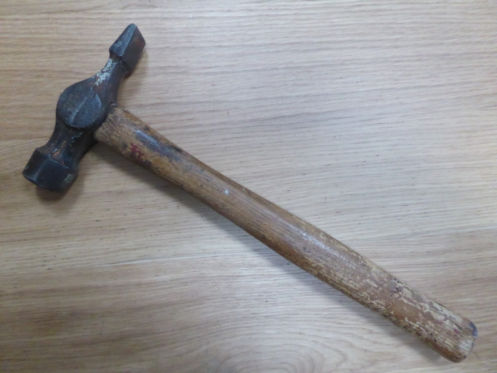 Vintage Warrington Pattern Cross Pein Hammer With Hardwood Handle