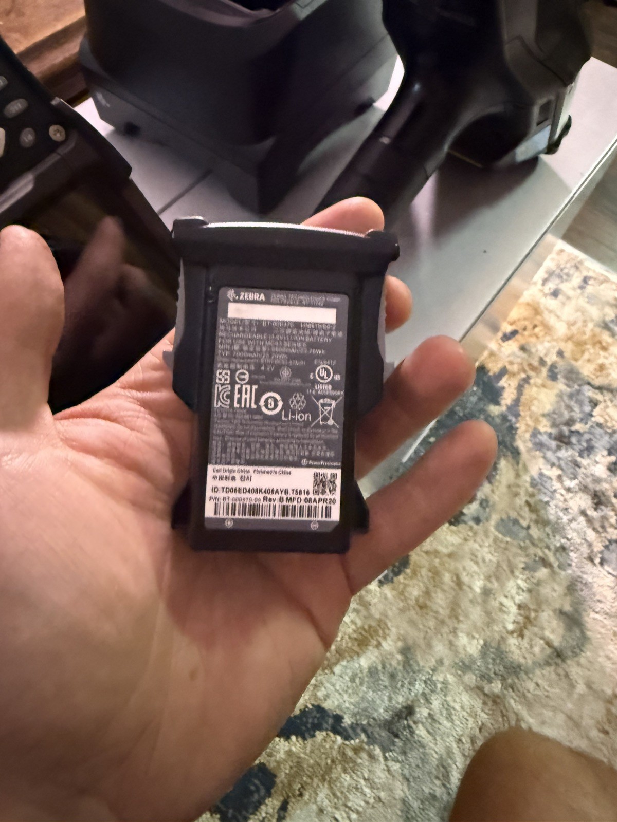 Zebra MC930B Handheld Barcode Scanner w/ Battery