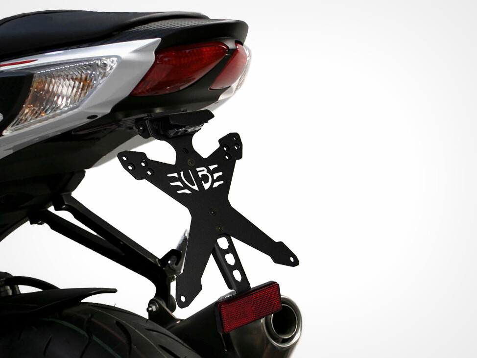 SUZUKI GSX-R600 GSX-R750 GSX 2011-2016 LICENSE PLATE HOLDER + LED ARROWS + UB LICENSE PLATE LIGHT