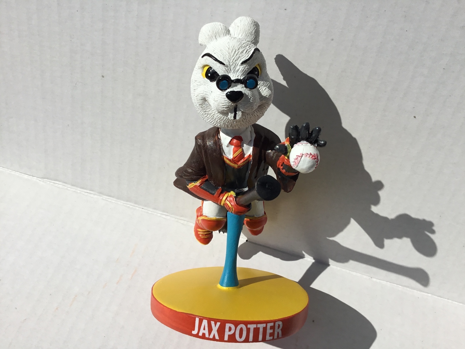 Kokomo Jackrabbits SGA RABBIT QUIDDITCH JAX (HARRY) POTTER BOBBLEHEAD NIB