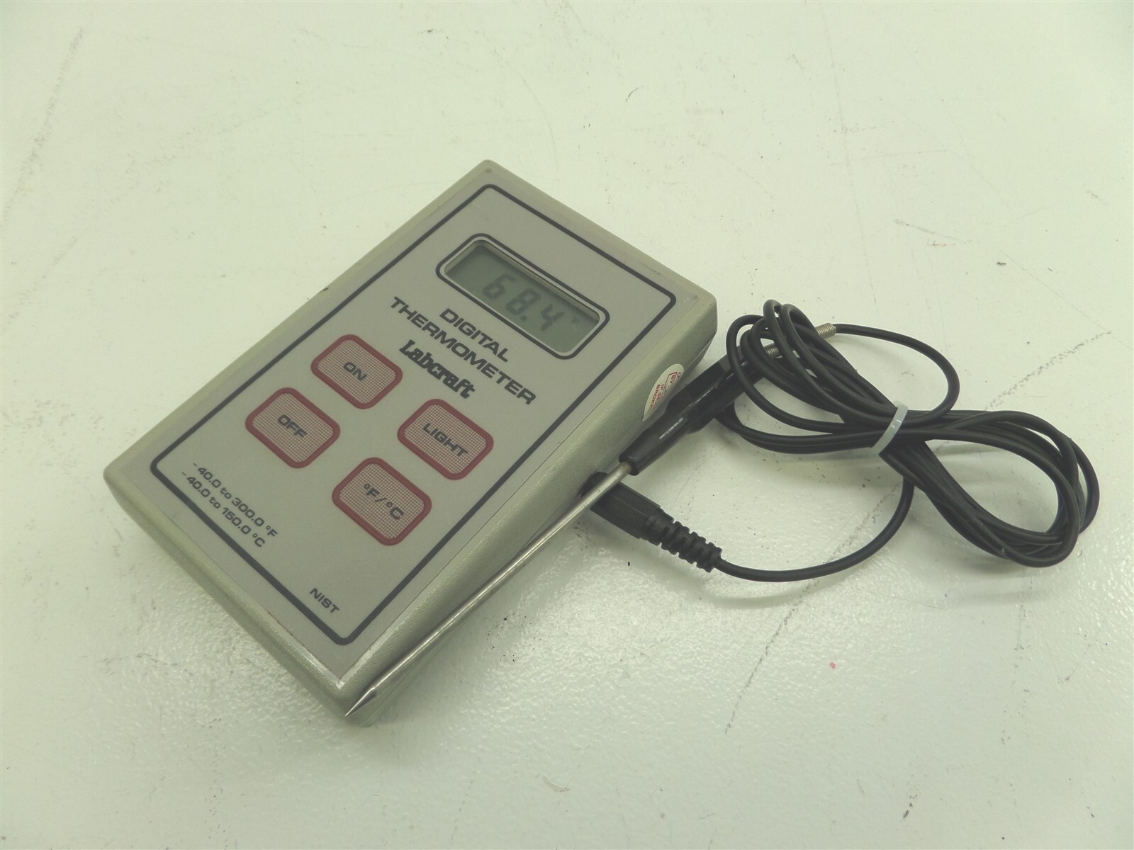Labcraft Digital Thermometer -40.0 to 150.0C