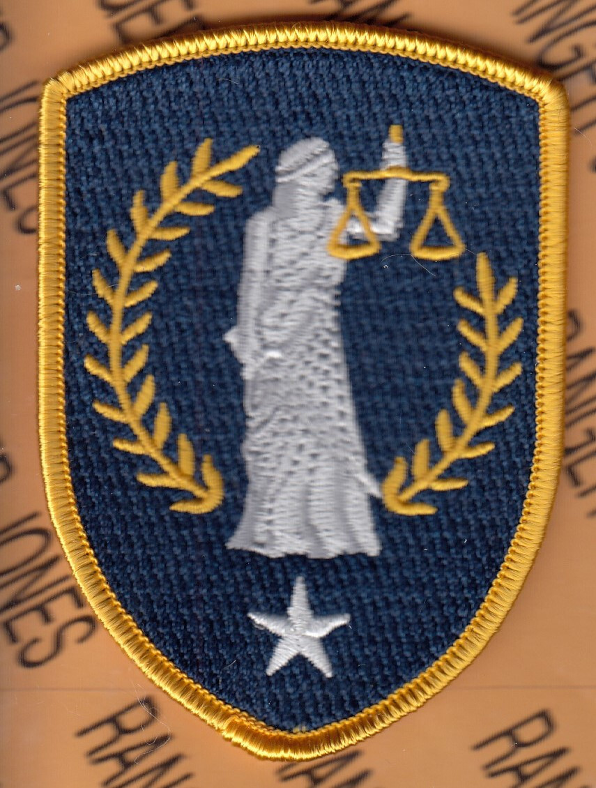 U.S Army Office of Special Trial Counsel OSTC ~3.5" patch m/e