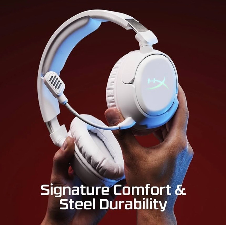 HyperX Cloud Flight 2 – Wireless Gaming Headset, Customizable RGB NEW SEALED