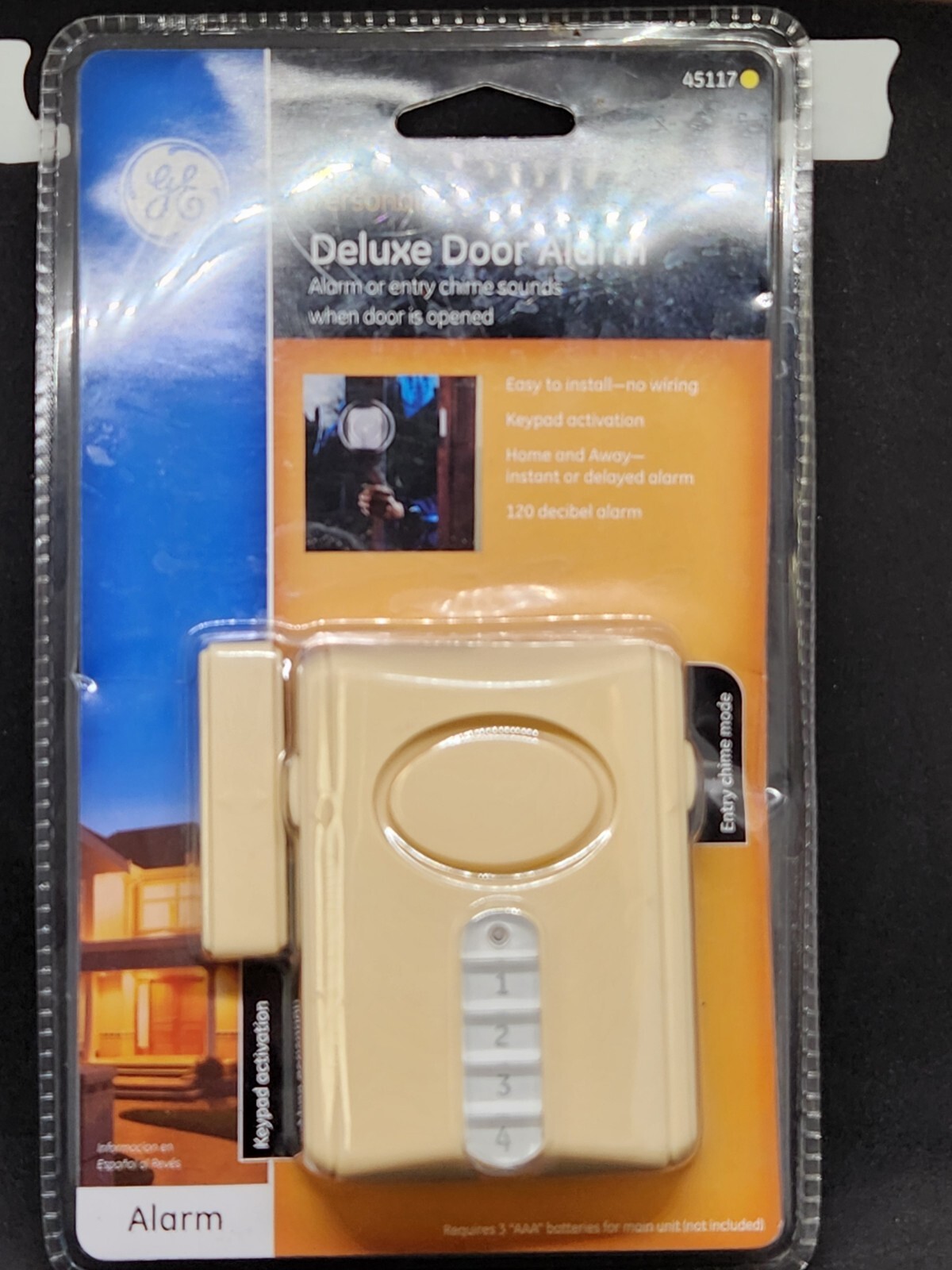 GE Personal Security Deluxe DOOR ALARM # 45117