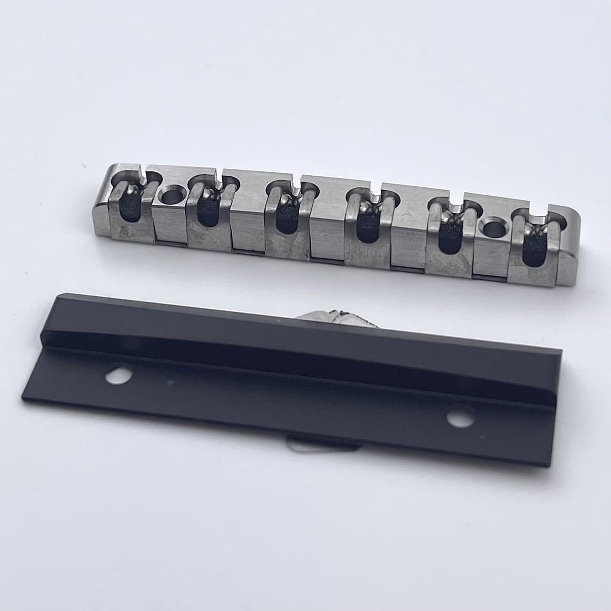 LSR Roller Guitar Neck String Nut Upgrade Kit with Mounting Hardware Fit Fend