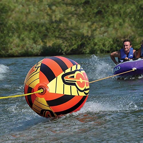 ORB Buzz Double Towable Tube Ball for Rope Lift to Reduce Water Standard Ball