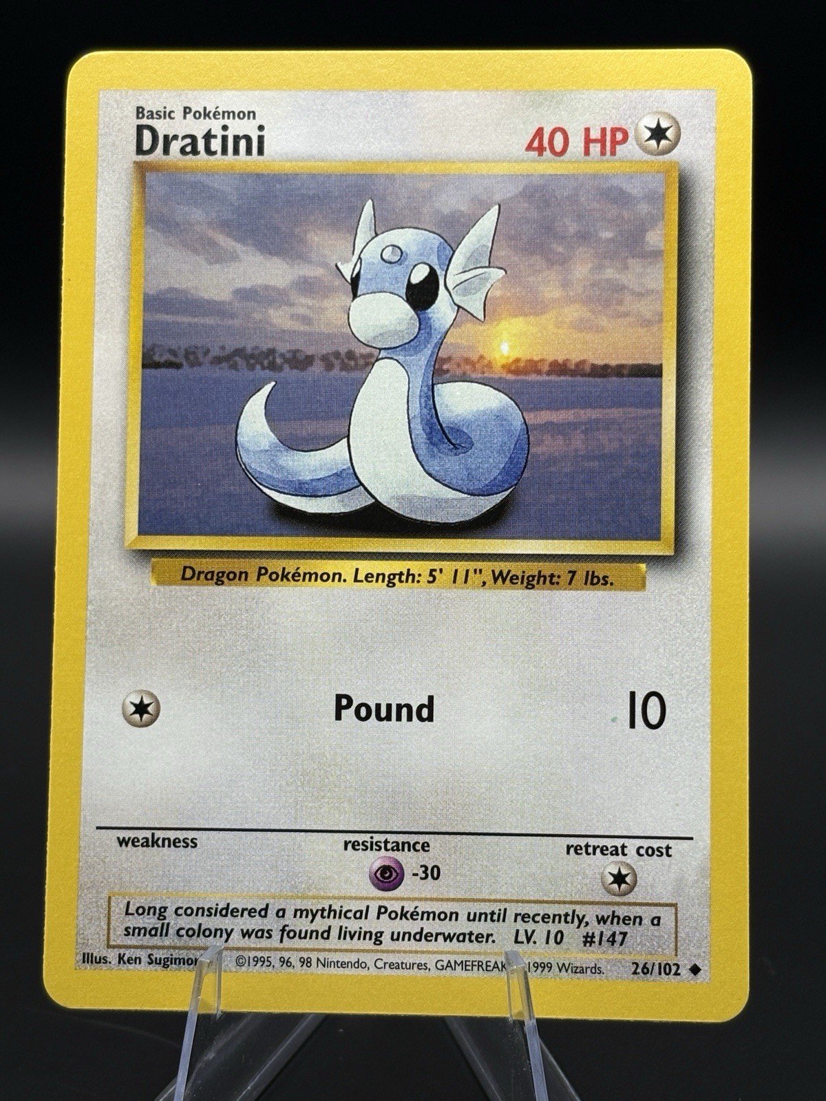 Dratini 026/102 Base Set Regular