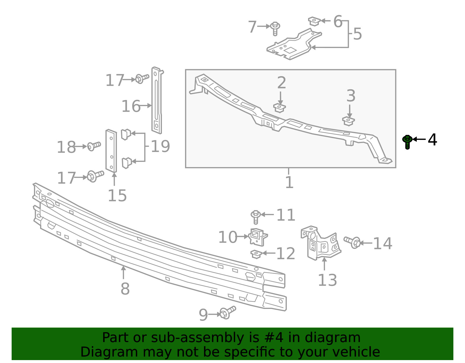 Genuine GM Multi-Purpose Bolt 11547149