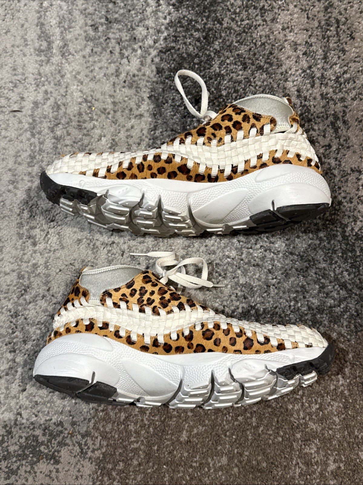 Size 10 - Nike Air Footscape Woven Chukka PRM Multicolor Leopard VNDS