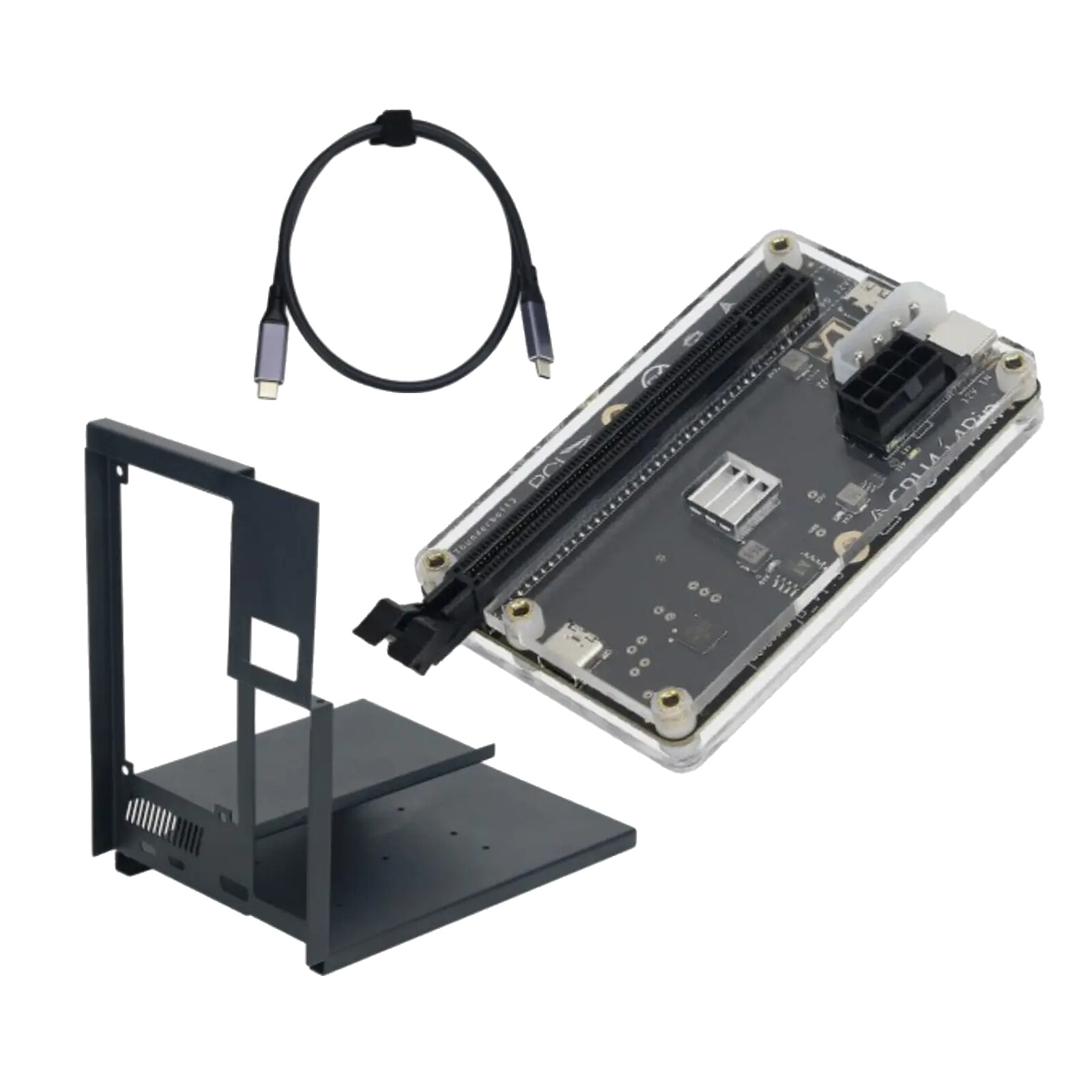 Graphics Card Dock External GPU Dock +60cm/23.6" USB4 Data Cable Durable for ATX