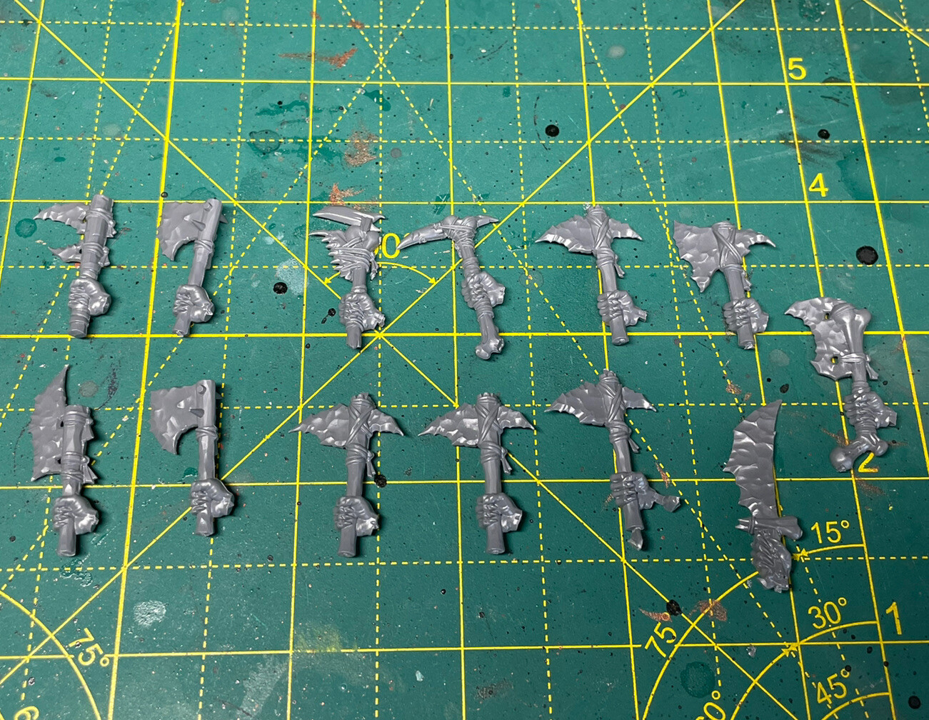 15 Savage Orruk Orc Close Combat Hands Snakebite Orks Conversion Kit 40k Sigmar