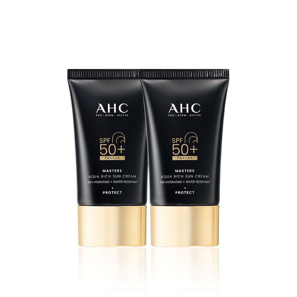 AHC Masters Aqua Rich Sun Cream 30mL + 30mL SET SPF50+ PA++++