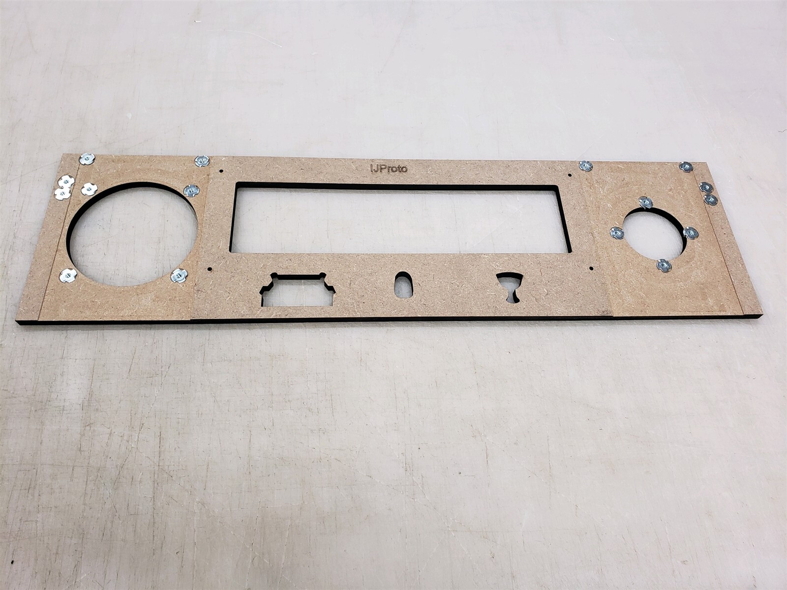 Indiana Jones Prototype Pinball Replacement Speaker panel wood